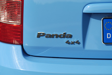 Fiat Panda 4x4, Typenschild