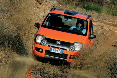 Fiat Panda Cross - Im Gelände