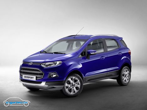 Ford Ecosport - Aber sei es drum. Mit dem Ecosport präsentiert Ford jedenfalls einen kleinen Crossover - ganz dem Trend aller Hersteller folgend.