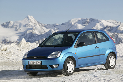 Ford Fiesta - Macht auch im Winter eine gute Figur.