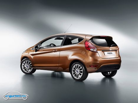 Ford Fiesta 2013 - Heckansicht