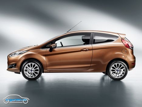 Ford Fiesta 2013 - Seitenansicht