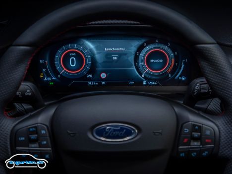 Ford Fiesta Active - Facelift MJ 2022 - Das Digitale Cockpit gibt es mit einem Aufpreis von 500 Euro zur Activ X Ausstattung.