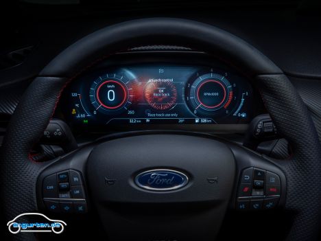 Ford Fiesta Active - Facelift MJ 2022 - Das Digitale Cockpit gibt es mit einem Aufpreis von 500 Euro zur Activ X Ausstattung.