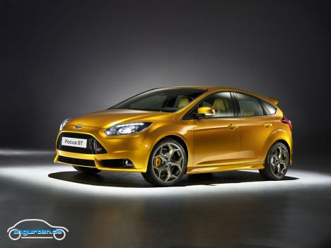 Ford Focus ST - … geht mit einer auffälligen Lackierung an den Start.