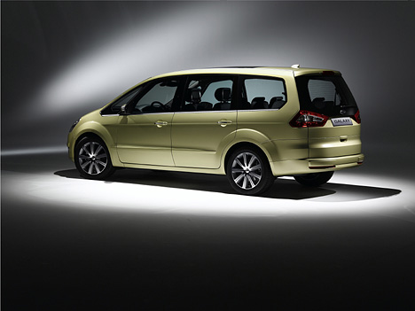 Ford Galaxy - Heck, Studioaufnahme