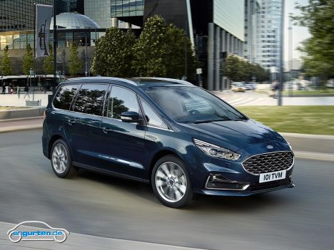 Ford Galaxy Facelift 2020 - Die Front des Galaxy wurde beim Facelift am deutlichsten umgestaltet.