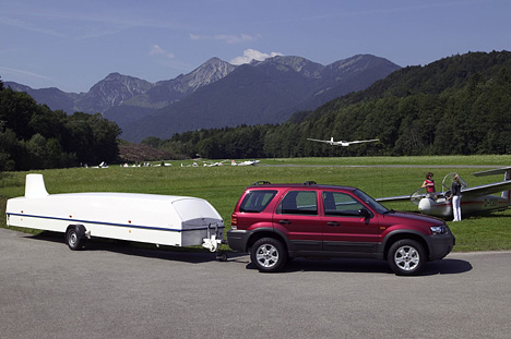 Ford Maverick - mit nahezu jeder Last zufrieden. Hier besonders.