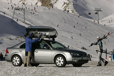 Ford Mondeo - im Winter