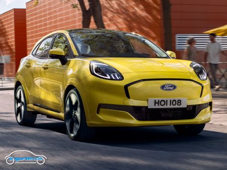Ford Pume Gen-E - Den Puma von Ford gibt es jetzt auch als elektrisches Modell.