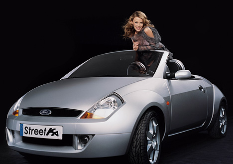 Ford Streetka - mit Kylie Minogue