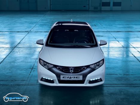 Die Karosserie des neuen Honda Civic wurde nahezu komplett neu entwickelt.