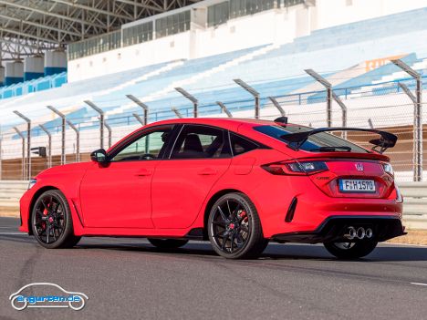 Honda Civic Type R 2022 - Heckansicht