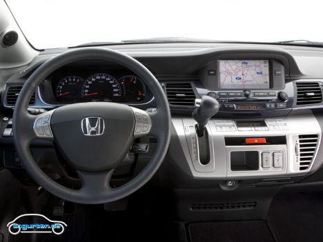 Honda FR-V, Cockpit