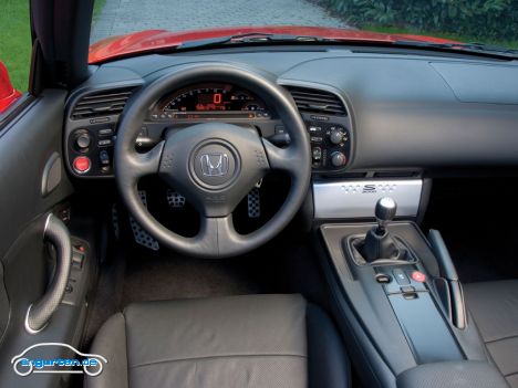 Honda S2000, Cockpit