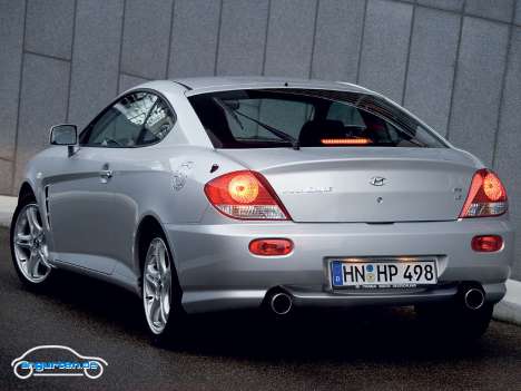 Hyundai Coupe - Heckansicht