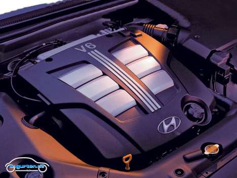 Hyundai Coupe - Motorraum