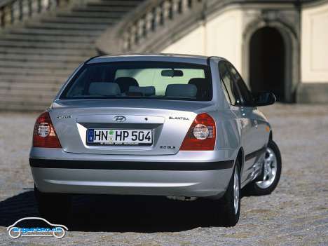 Hyundai Elantra - Heckansicht (Stufenheck)