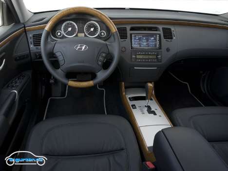 Hyundai Grandeur - Innenraum: Cockpit