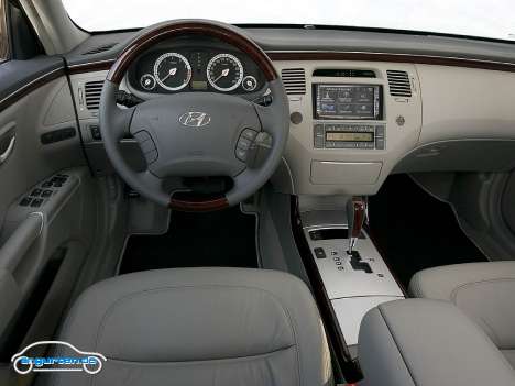 Hyundai Grandeur - Innenraum: Cockpit