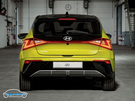 Hyundai i20 - Facelift 2023 - Heckansicht