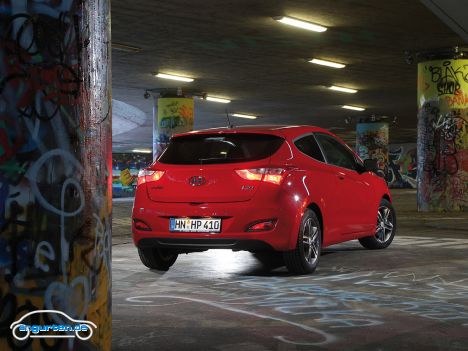 Hyundai i30 Coupe - Heckansicht