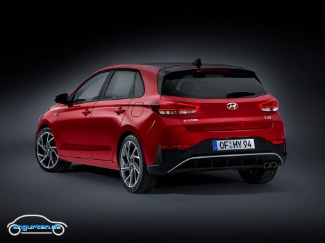 Hyundai i30 Facelift - Hier auf den Fotos wird die N-Line Ausstattung gezeigt, die damit auch im i30 verfügbar ist.