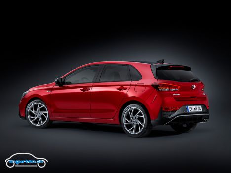 Hyundai i30 Facelift - Heckansicht