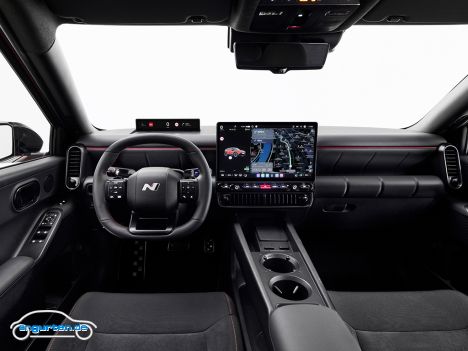 Hyundai Ioniq 3 (MJ 2027) - Der Innenraum ist in der neuen Gestaltungssprache Art of Steel gehalten.