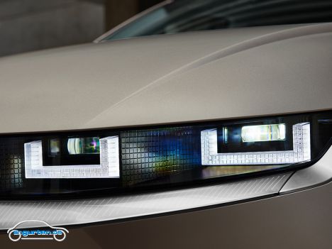 Hyundai ionic 5 - Frontscheinwerfer im „Pixel-Design“