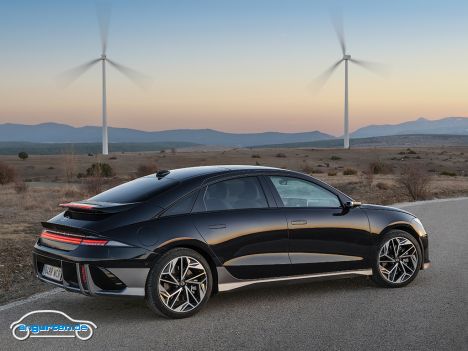 Hyundai Ioniq 6 (2023) - Heckansicht