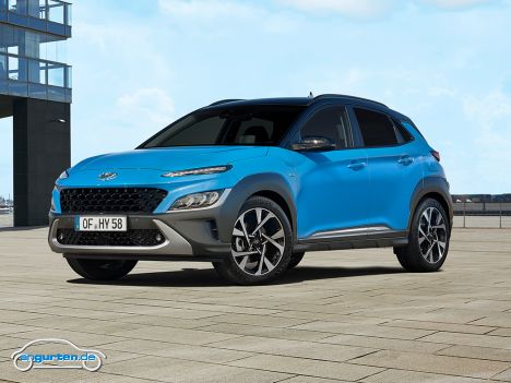 Hyundai Kona 2022 (Facelift) - Seit dem Facelift gibt es die Sportliche Ausstatung N-Line für den Kona.