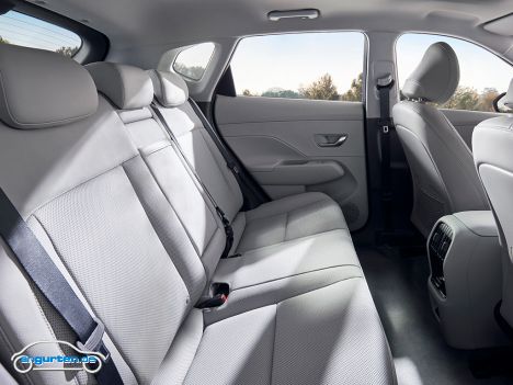 Der neue Hyundai Kona (2023) - Rücksitze