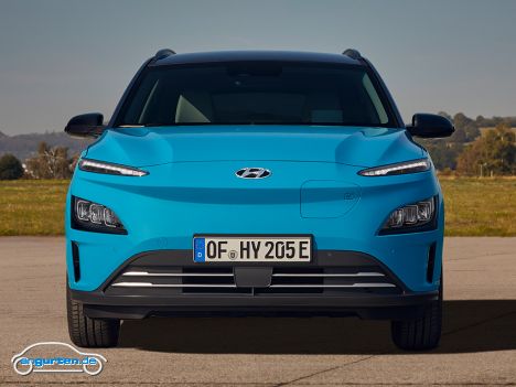 Hyundai Kona Elektro 2022 (Facelift) - Frontansicht