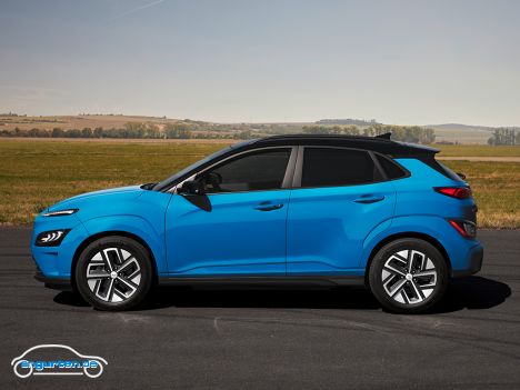 Hyundai Kona Elektro 2022 (Facelift) - Seitenansicht