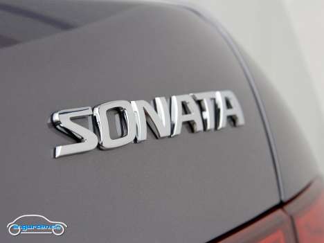 Hyundai Sonata - Typenschild