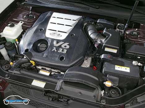 Hyundai Sonata - Motorraum