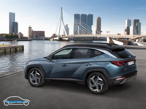 Hyundai Tucson 2021 - Seitenansicht