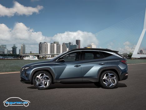 Hyundai Tucson 2021 - Seitenansicht