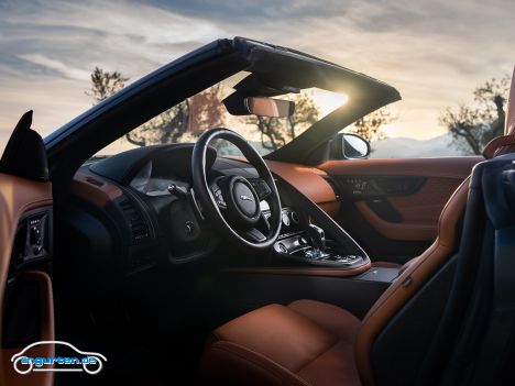 Jaguar F-Type Cabrio Facelift 2020 - Innenraum