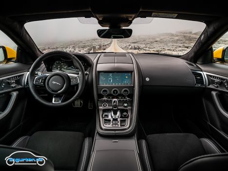 Jaguar F-Type Facelift 2020 - Innenraum