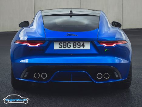 Jaguar F-Type Facelift 2020 - blau