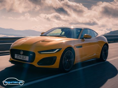 Jaguar F-Type Facelift 2020 - Frontansicht