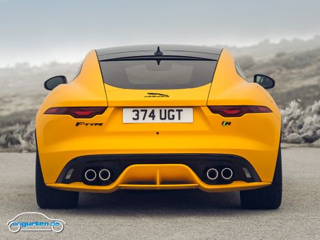 Jaguar F-Type Facelift 2020 - Heckansicht