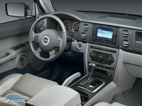 Jeep Commander, Cockpit