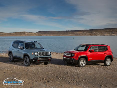 Jeep Renegade Trailhawk - Die Heavyversion des Renegade heißt Trailhawk.