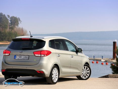 Kia Carens 2014 - Heckansicht