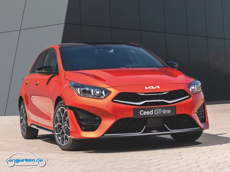 Kia Ceed Facelift MJ 2022 - Frontansicht