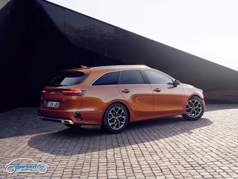 Kia Ceed sw Facelift MJ 2022 - Orange