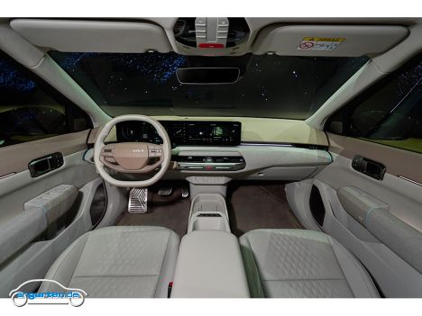 Kia EV4 Schrägheck - Im Innenraum alles erwartbar.